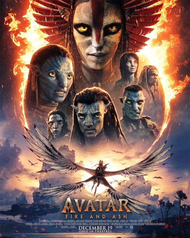 'Avatar: Fire and Ash' Sets Franchise-Long 3h15m Runtime