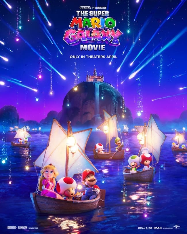 First Trailer Drops for 'The Super Mario Galaxy Movie'