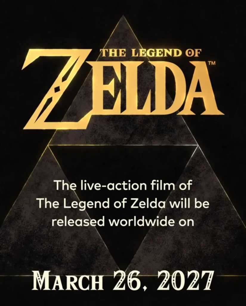 '젤다의 전설' 실사 영화 촬영 시작